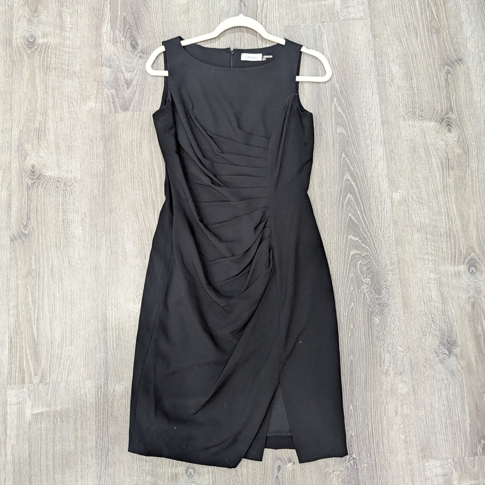 Elegant Black Sleeveless Dress